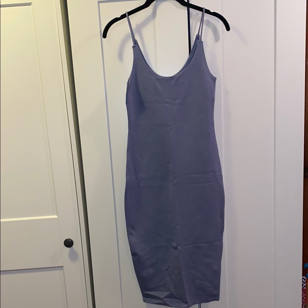 Bluish Bodycon Dress by Revamped size Small